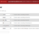 Adobe_Learning_Manager_ALM_CSV_Errors_Validator_import