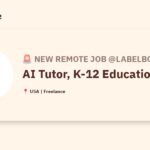 [Hiring] AI Tutor, K-12 Education Expert @Labelbox
