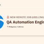 [Hiring] QA Automation Engineer @BillingPlatform
