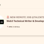 [Hiring] Web3 Technical Writer & Developer Advocate @talentslab.io