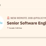 [Hiring] Senior Software Engineer @PolicyMe