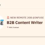 [Hiring] B2B Content Writer @Infuse